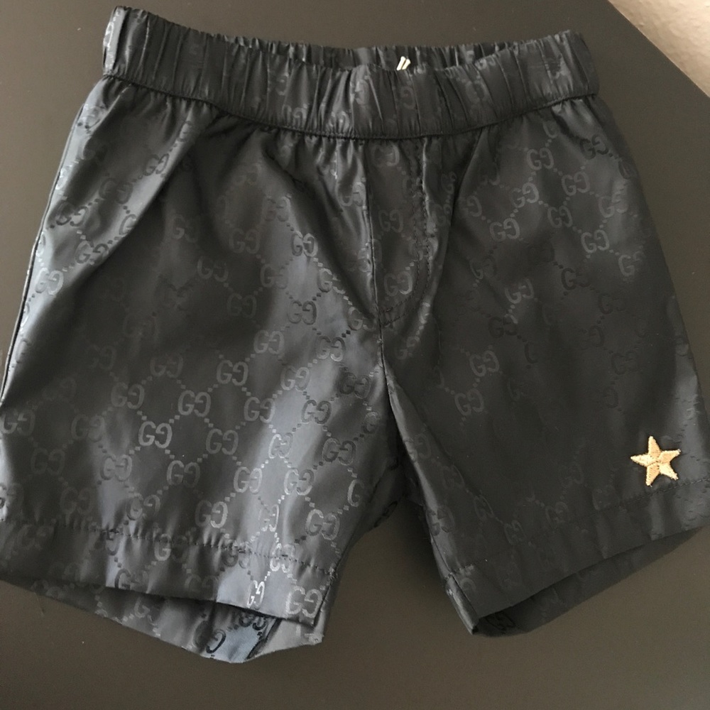 Gucci Baby Gg Nylon Swim Boxer